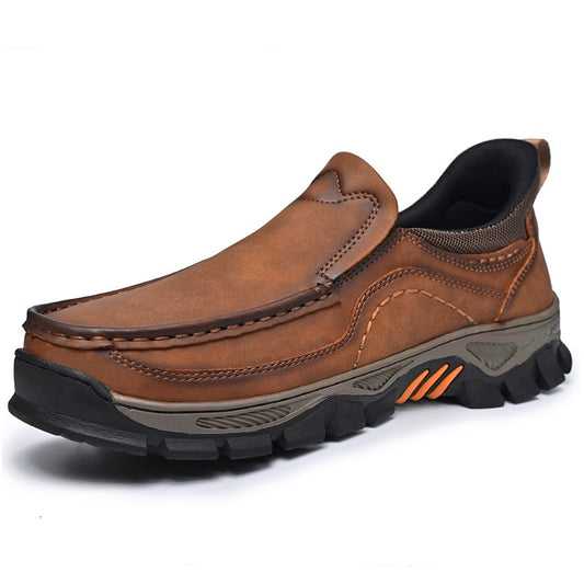 45% OFF Men's Handmade Genuine Leather Orthopedic Walking shoes