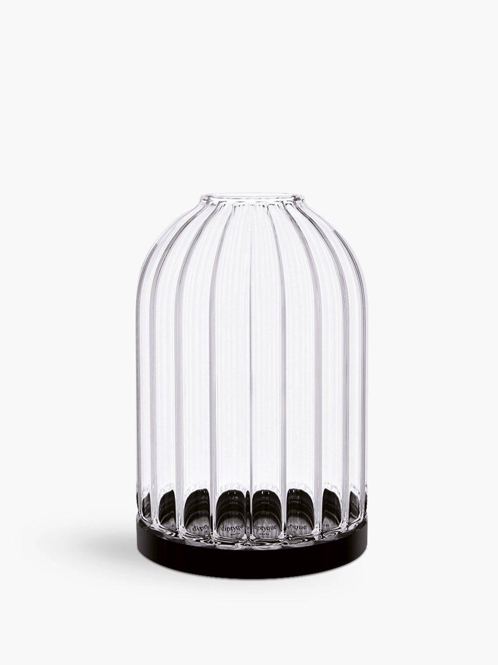 Ribbed Candle Holder For small candles 240G