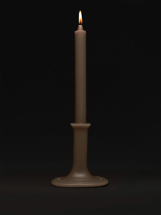 Feu de Bois (Wood Fire) Taper candle with branded oval base 200G