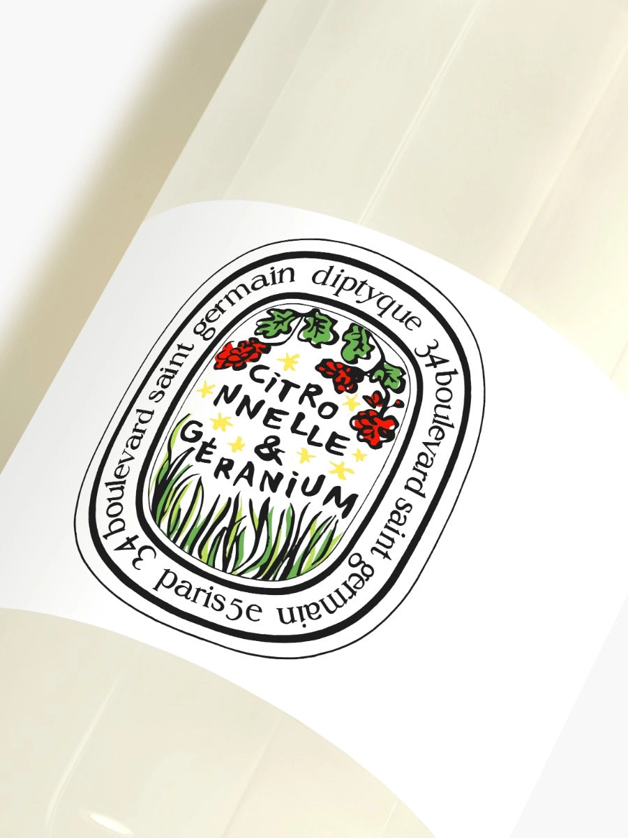 Lemongrass & Geranium Scented cleansing hand and body gel 195ML